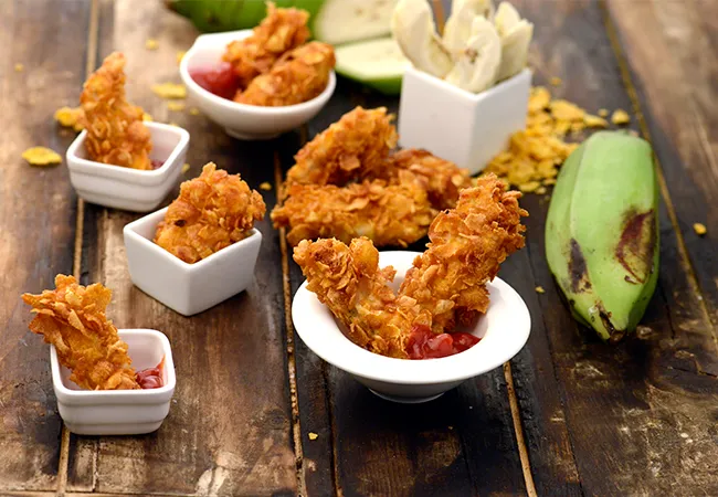  Raw Banana Crispies