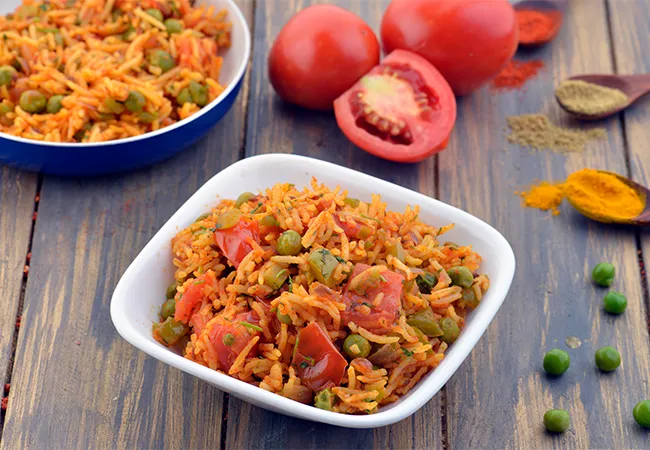  Restaurant Style Tomato Pulao