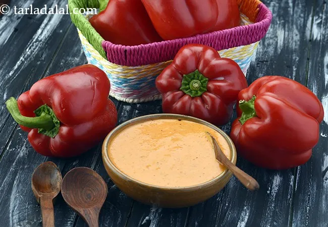 Roasted Bell Pepper Dip