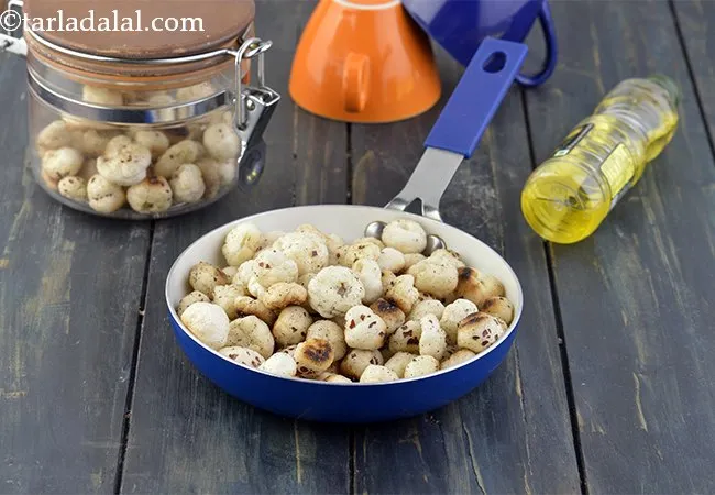 Roasted Makhana, Roasted Lotus Seeds