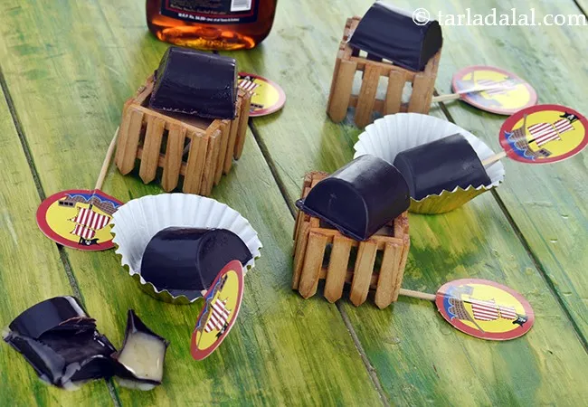 Rum Centered Chocolates