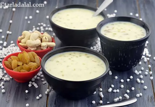  Sabudana Kheer, Indian Dessert for Fasting