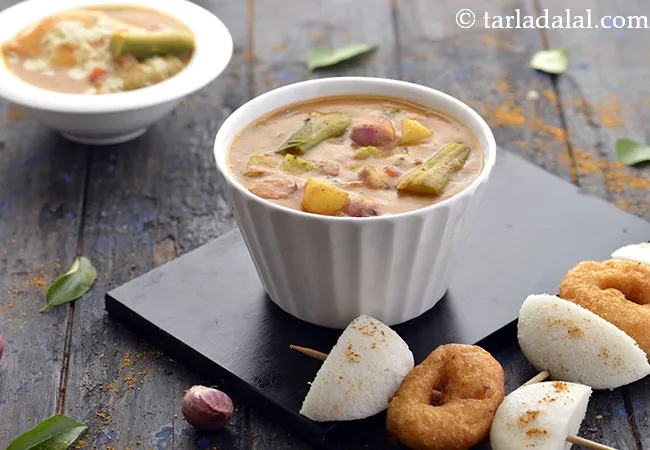 Sambar Recipe, South Indian Homemade Sambar Recipe