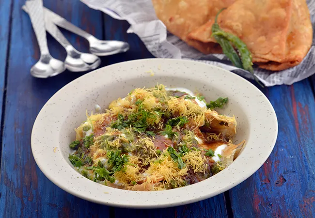 Samosa Chaat, Quick Samosa Chaat