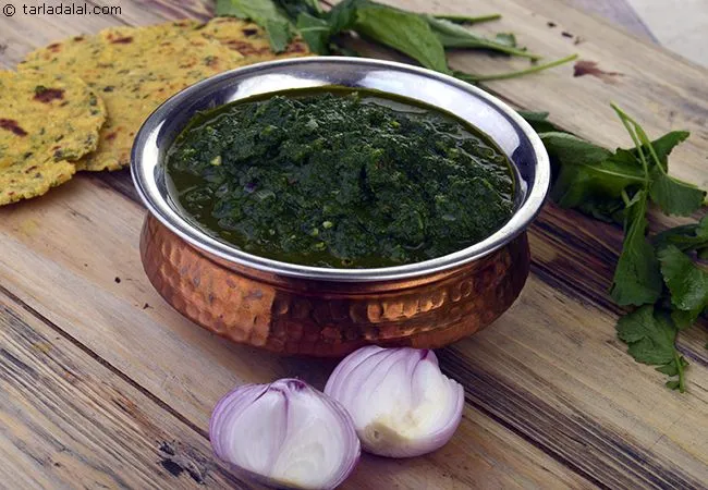 सरसों का साग रेसिपी | पंजाबी स्टाइल सरसों का साग | पालक सरसों का साग | स्वस्थ सरसों दा साग 