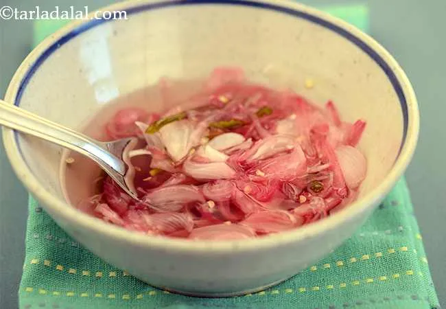 Sirkewala Pyaz, Oil Free Onion Pickle