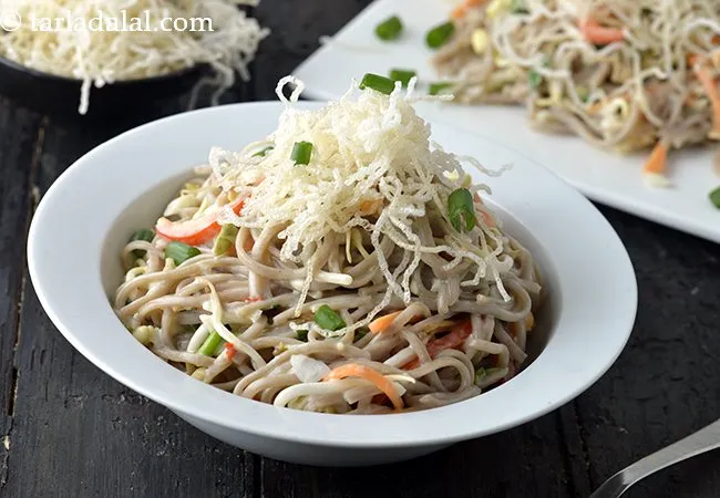 Soba Noodles Salad, Veg Soba Noodles Cold Salad