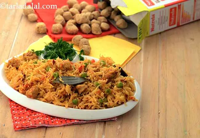 Soya Mutter Pulao