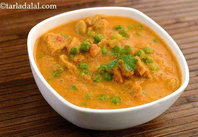 Soya Mutter in Coconut Gravy