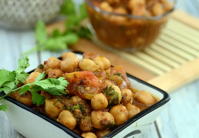  Kabuli Chana Stir- Fry