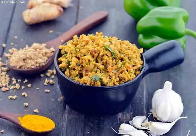 Spicy Soya Bhurji