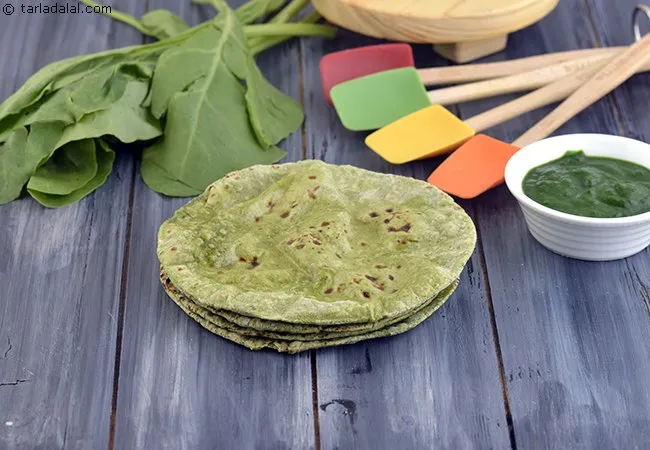 Spinach-Roti