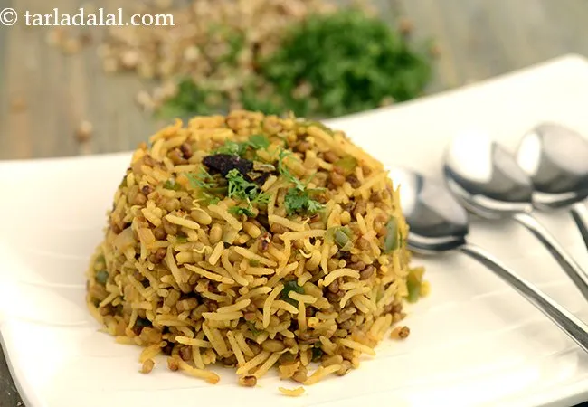 Sprouted Matki Rice