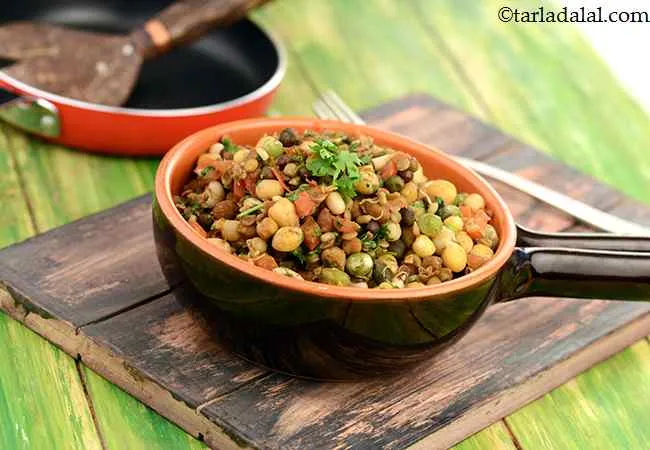 Sprouts Stir- Fry ( Eat Well Stay Well Recipes )