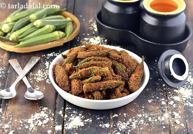 Stuffed Bhindi Sambhariya
