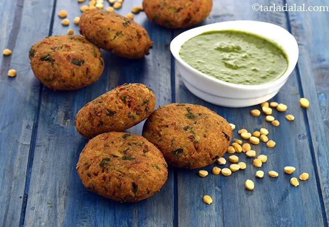 Suran Chana Dal Tikkis