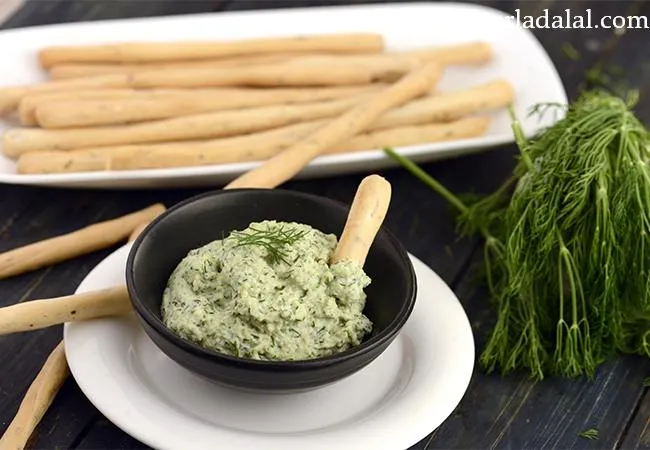 Suva Paneer Dip (Calcium Rich Recipe)