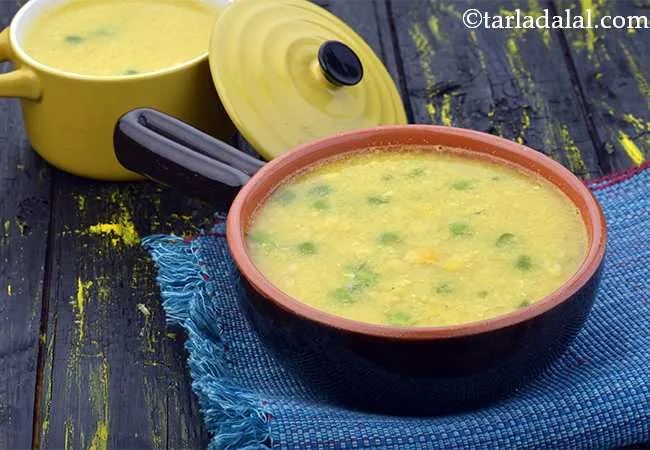 Sweet Corn and Asparagus Soup