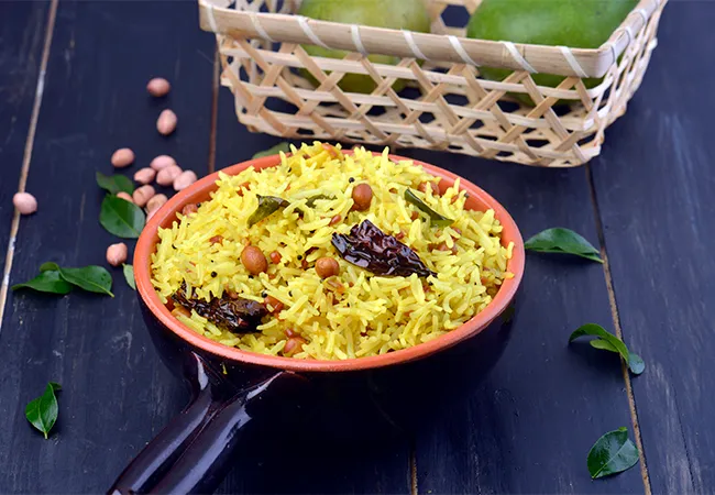  Tangy Kachi Keri Rice, Raw Mango Rice