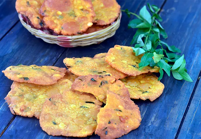  Thattai Recipe, Baked Thattai, Jar Snack