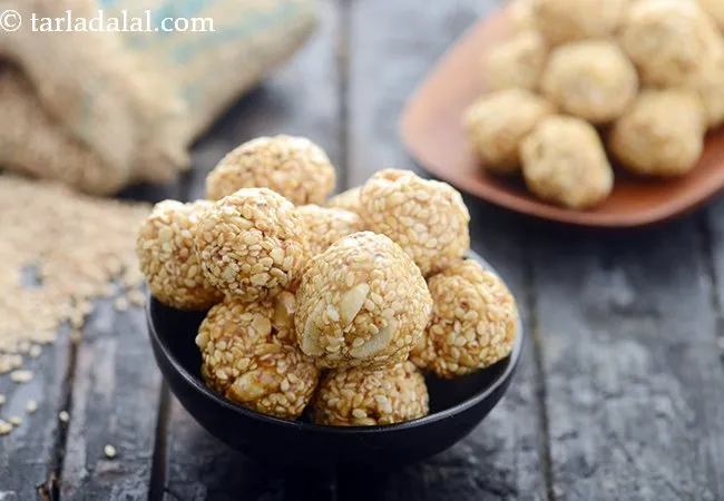 Til Laddu, Til Ke Ladoo, Til Gud Ladoo Recipe