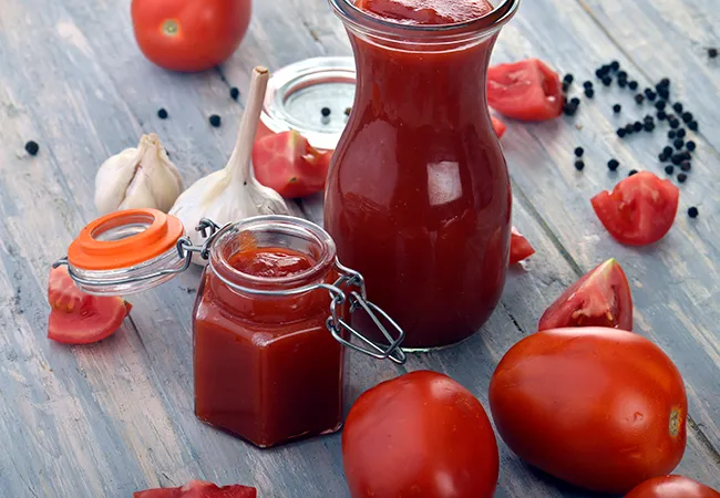 Tomato Ketchup, Tomato Sauce, Homemade Tomato Ketchup