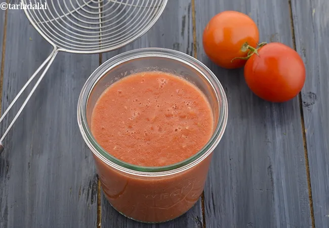 Tomato Puree, Homemade Tomato Puree, Pulp