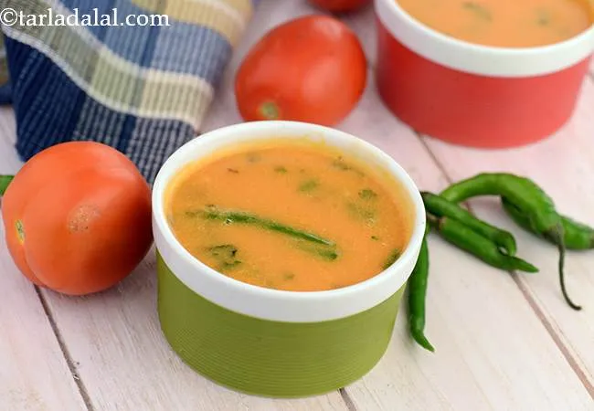 टमॅटो शोरबा - Tomato Shorba