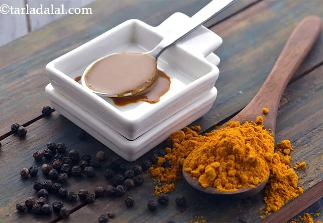 Turmeric with Black Pepper for Anti-inflammation