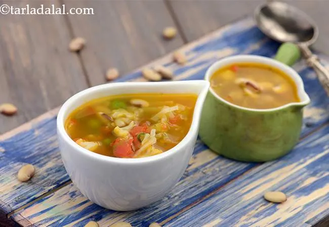 Vaal, French Beans and Cauliflower Soup