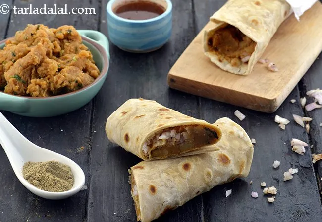Veg Frankie, Mumbai Roadside Recipe