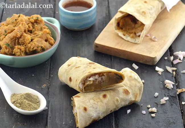 Veg Frankie, Mumbai Roadside Recipe
