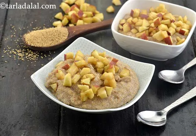  Vegan Amaranth Almond Milk and Apple Porridge