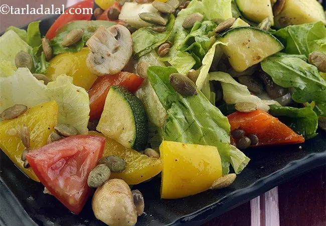 Vegan Healthy Lunch Salad, Office Salad