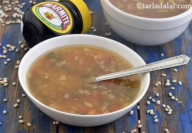 Vegetable Broth with Yeast Marmite, Vitamin Broth