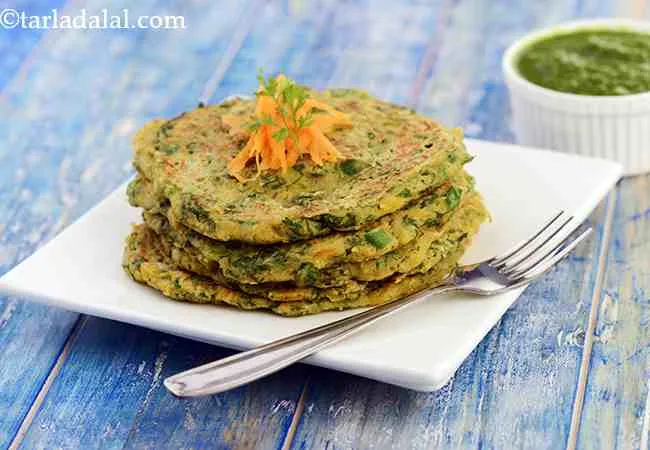 Vegetable Oats Pancake
