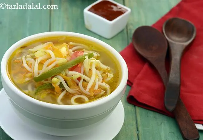 Vegetable and Noodle Soup