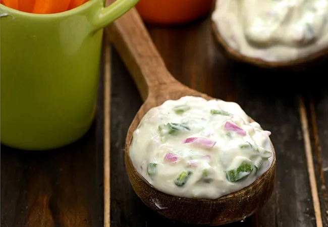 Veggie Curd Dip