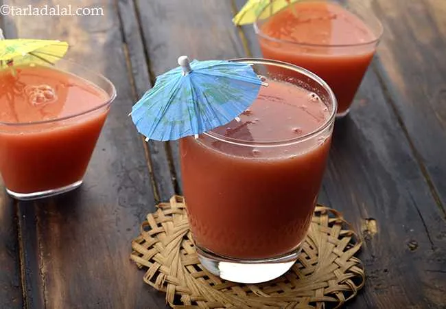 Watermelon Pineapple Guava Drink