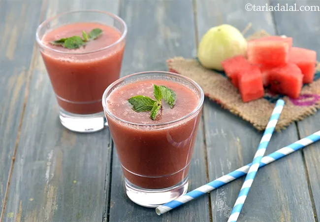 Watermelon White Jamun Summer Cooler