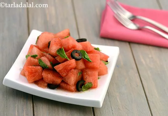 Watermelon and Mint Salad