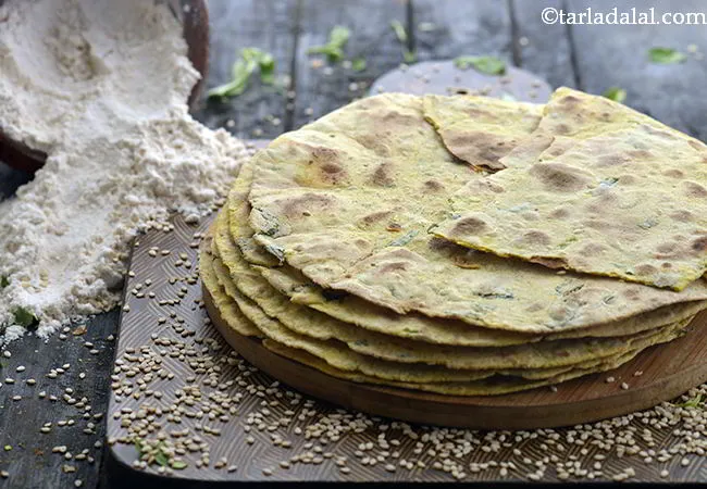 Whole Wheat Methi Khakhra