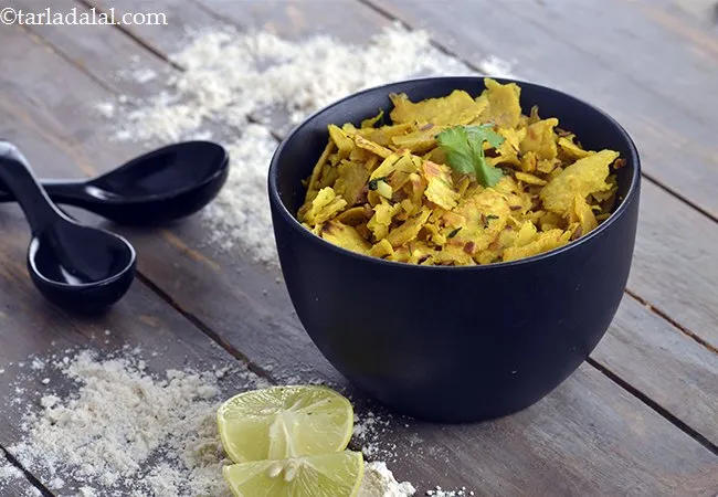 Whole Wheat Roti Chivda