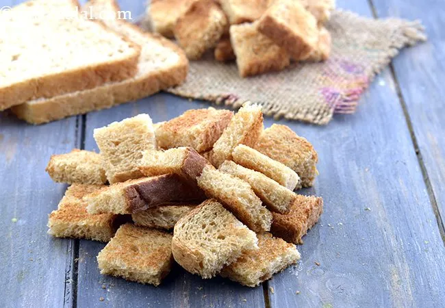 Whole Wheat Toasted Croutons
