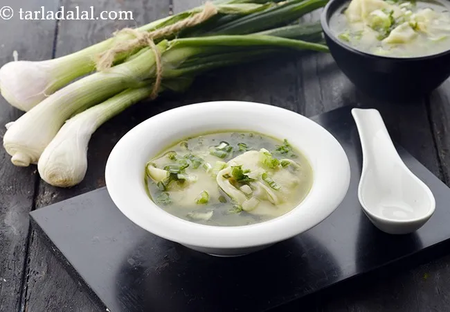 Wonton Soup, Veg Wonton Soup