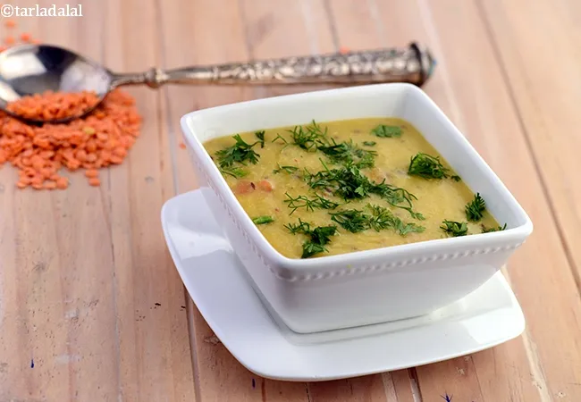 Zero Oil Masoor Dal