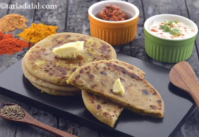aloo gobi ke parathe recipe | aloo cauliflower paratha | masala gobi paratha | aloo gobi paratha dhaba style