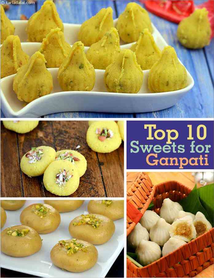 Top 10 Sweets for Ganpati, Ganesh Chaturthi Festival