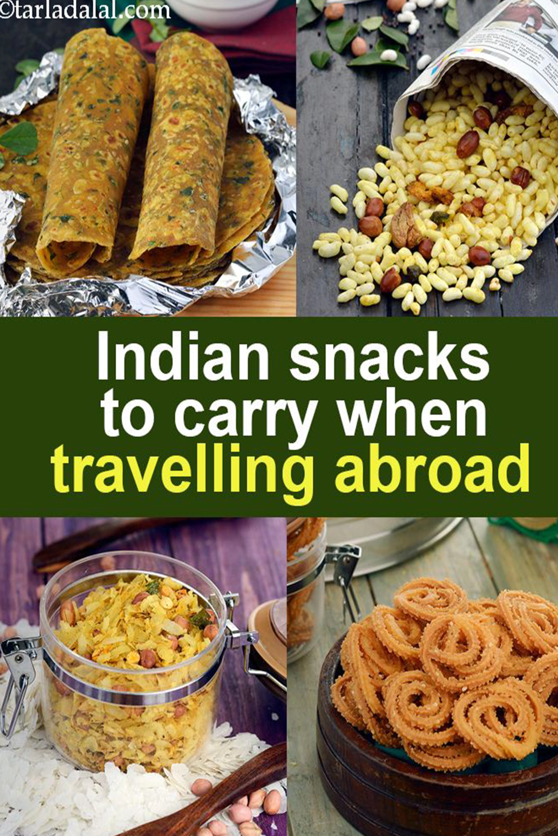 Indian Snacks to Carry While Travelling Abroad