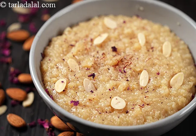 badam sheera recipe | badam ka halwa | authentic almond sheera | almond halwa | quick sheera |